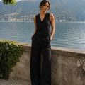 Ivory Tailored Linen Set