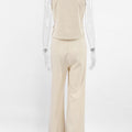 Ivory Tailored Linen Set