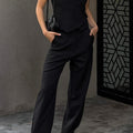 Ivory Tailored Linen Set