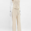 Ivory Tailored Linen Set