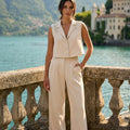 Pink Amalfi Linen Set