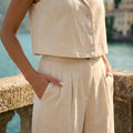 Pink Amalfi Linen Set