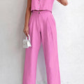 Pink Amalfi Linen Set