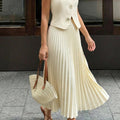 Vanilla Pleat Set