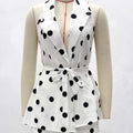 Polka Society Linen Set