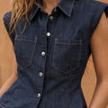 Denim Vest Set