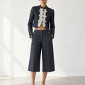 Lace Denim Set