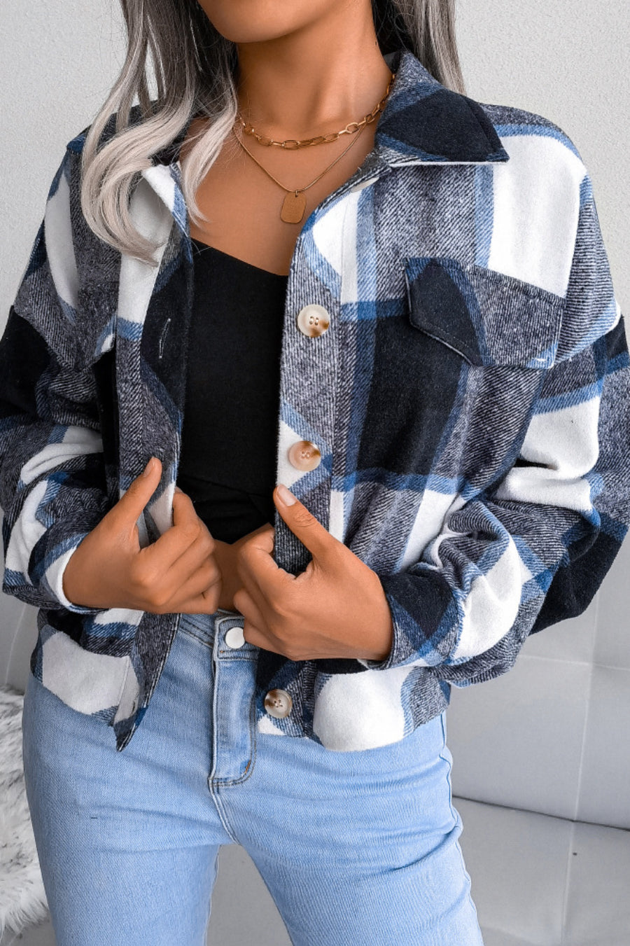 Harbor Hues Shirt Jacket