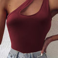 Summer Stretch One-Shoulder Stylish Top