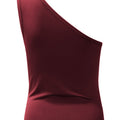 Summer Stretch One-Shoulder Stylish Top