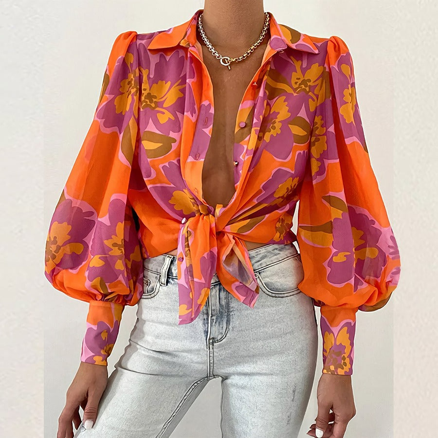 Light fresh summer stylish blouse