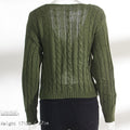 Fall Twist Slight Stretch Sweater