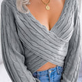 Fall Twist Slight Stretch Sweater