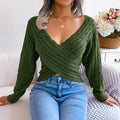 Fall Twist Slight Stretch Sweater