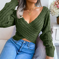 Fall Twist Slight Stretch Sweater