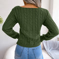 Fall Twist Slight Stretch Sweater