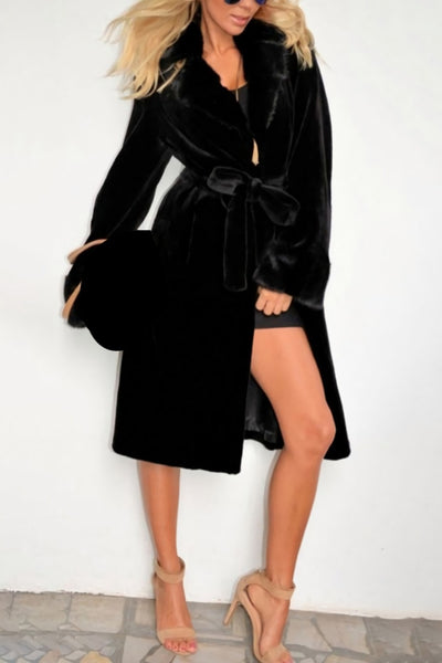 Midnight Luxe Coat