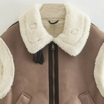 Black Shearling Vest