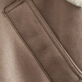 Black Shearling Vest