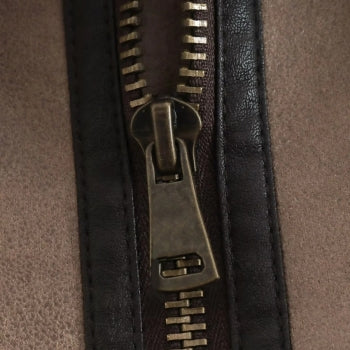 Black Shearling Vest