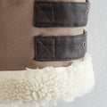 Black Shearling Vest