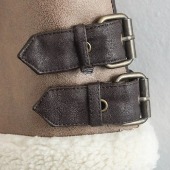 Black Shearling Vest