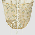 Summer Floral Lace-up Tank Top