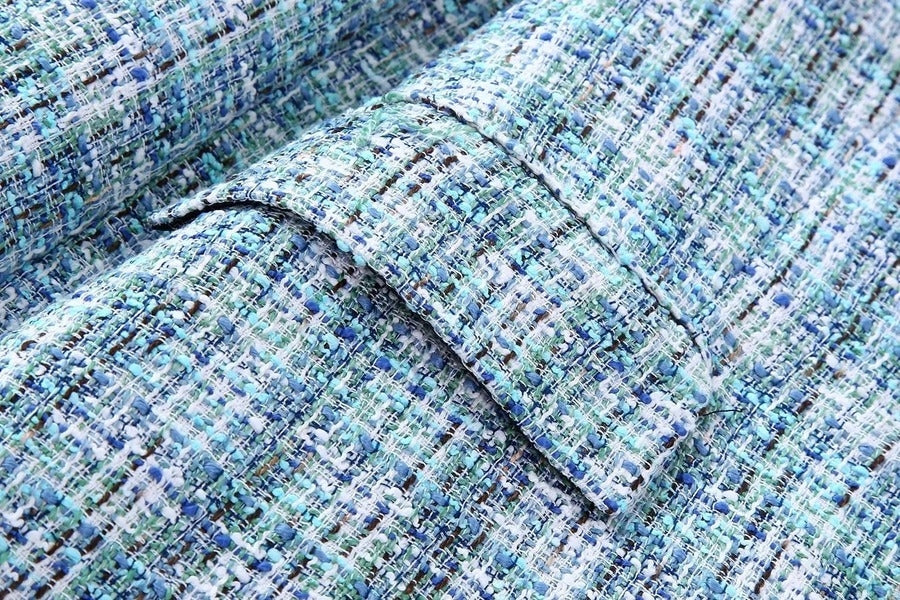 Weaving Suit Blazer