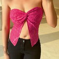 Classy Letter Batch Slit Kink Design Vest