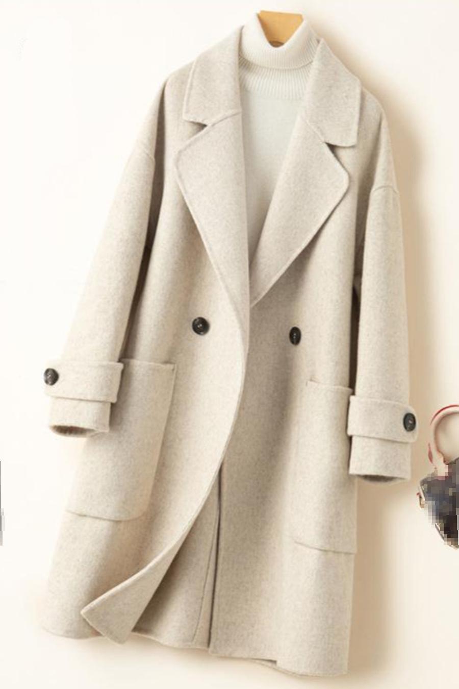 Wool Enigma Coat