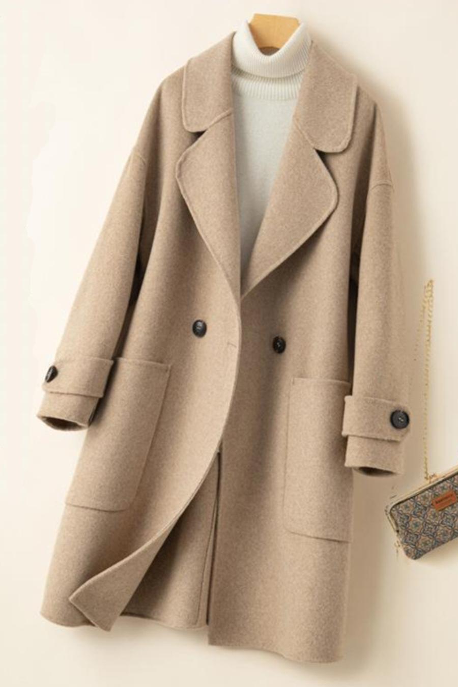 Wool Enigma Coat