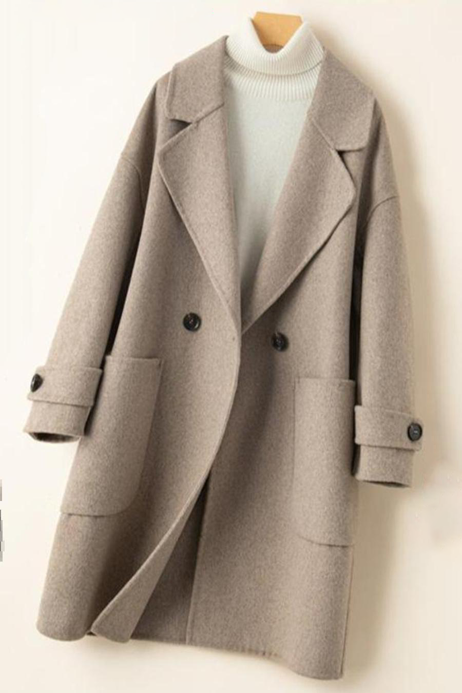 Wool Enigma Coat