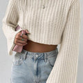 Ivory Cascade Sweater