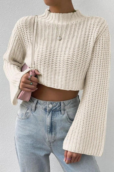 Ivory Cascade Sweater