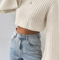 Ivory Cascade Sweater