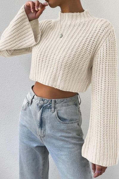 Ivory Cascade Sweater