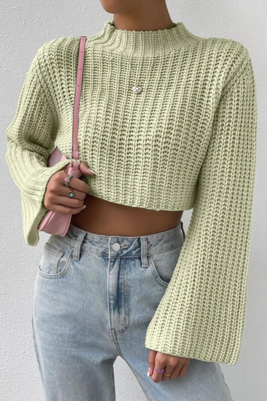 Ivory Cascade Sweater