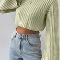 Ivory Cascade Sweater