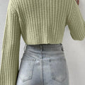 Ivory Cascade Sweater