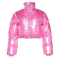 Exquisite Cotton Warm Crop Jacket