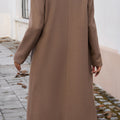 Sapphire Fusion Coat - Brown