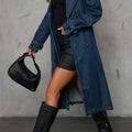 Midnight Denim Coat
