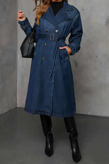 Midnight Denim Coat