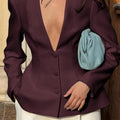 Bordeaux Reverie Blazer