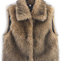 Noir Fur Vest