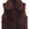 Noir Fur Vest