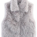 Noir Fur Vest