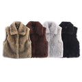 Noir Fur Vest