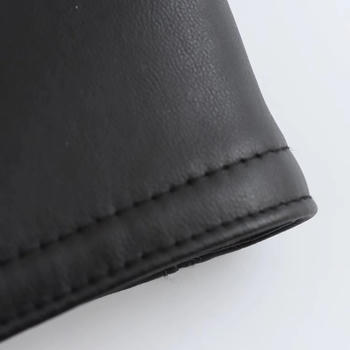 Noir Shearling Luxe Coat