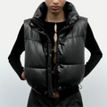 Midnight Puff Vest